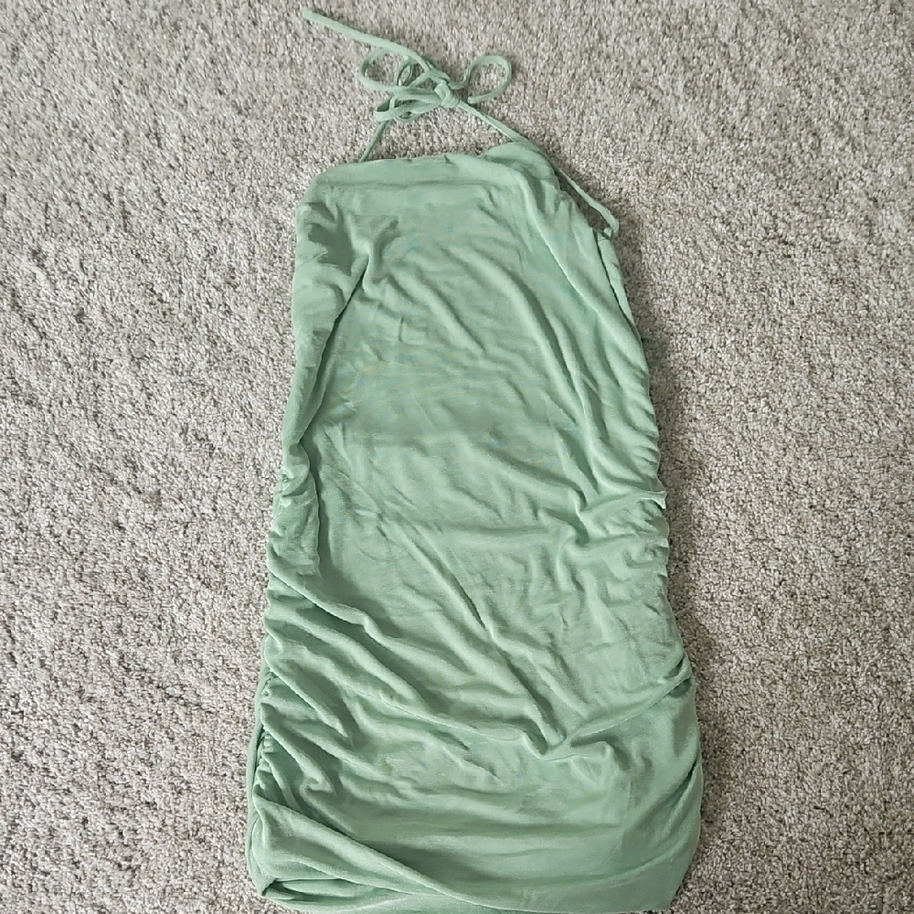 Fashion Nova Fresh Look Mint Dress